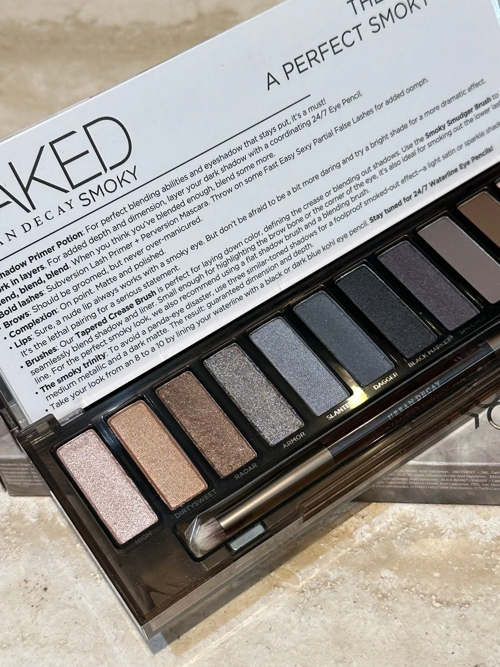Urban Decay Naked Smoky Eyeshadow Palette (RARE)